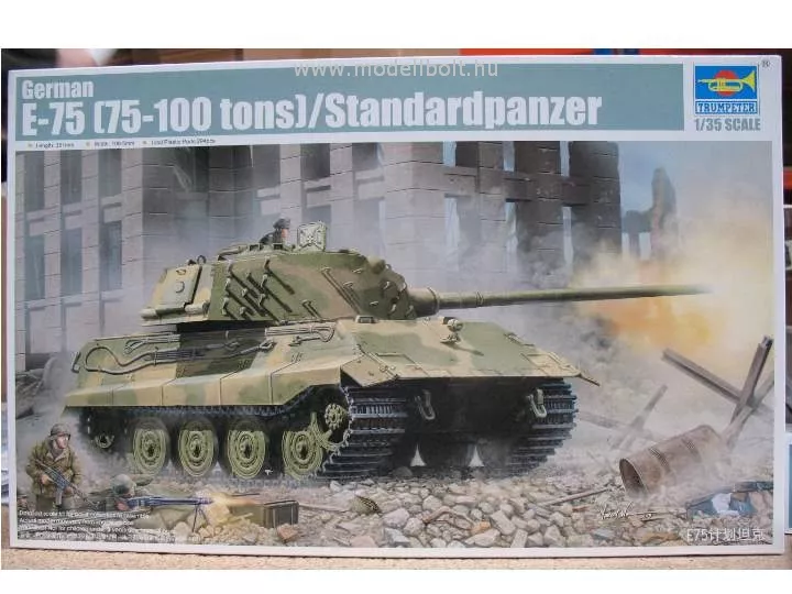 Trumpeter - German E-75 (75-100 tons)/Standardpanzer
